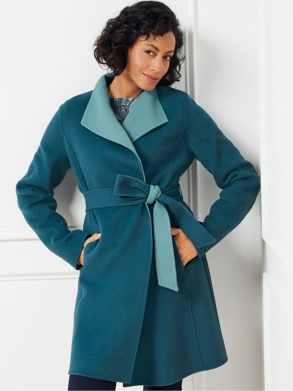 Talbots Double Face Wool Jacket